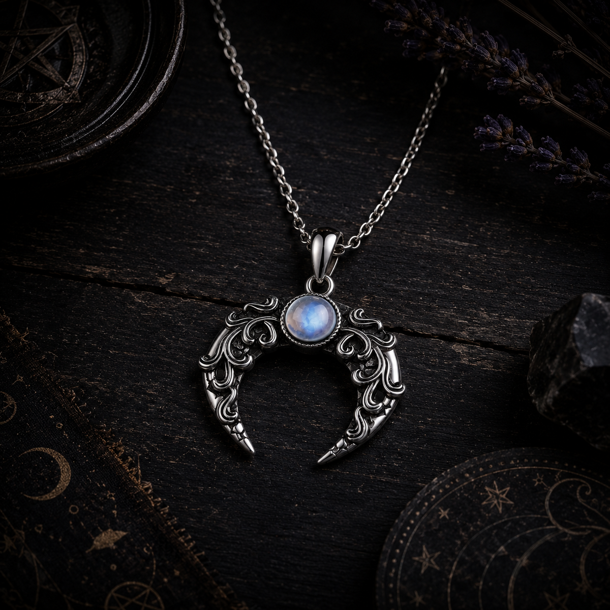 Moon Crescent Necklace