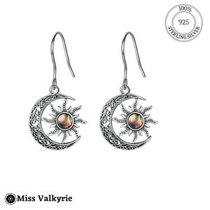 Sun and Moon Earrings