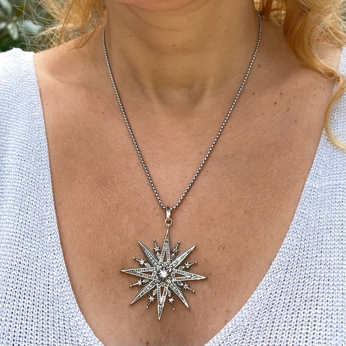 North Star Necklace (Silver)