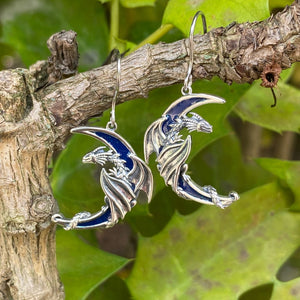 Dragon & Moon Earrings
