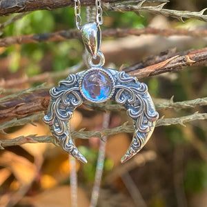 Blue Moon Necklace