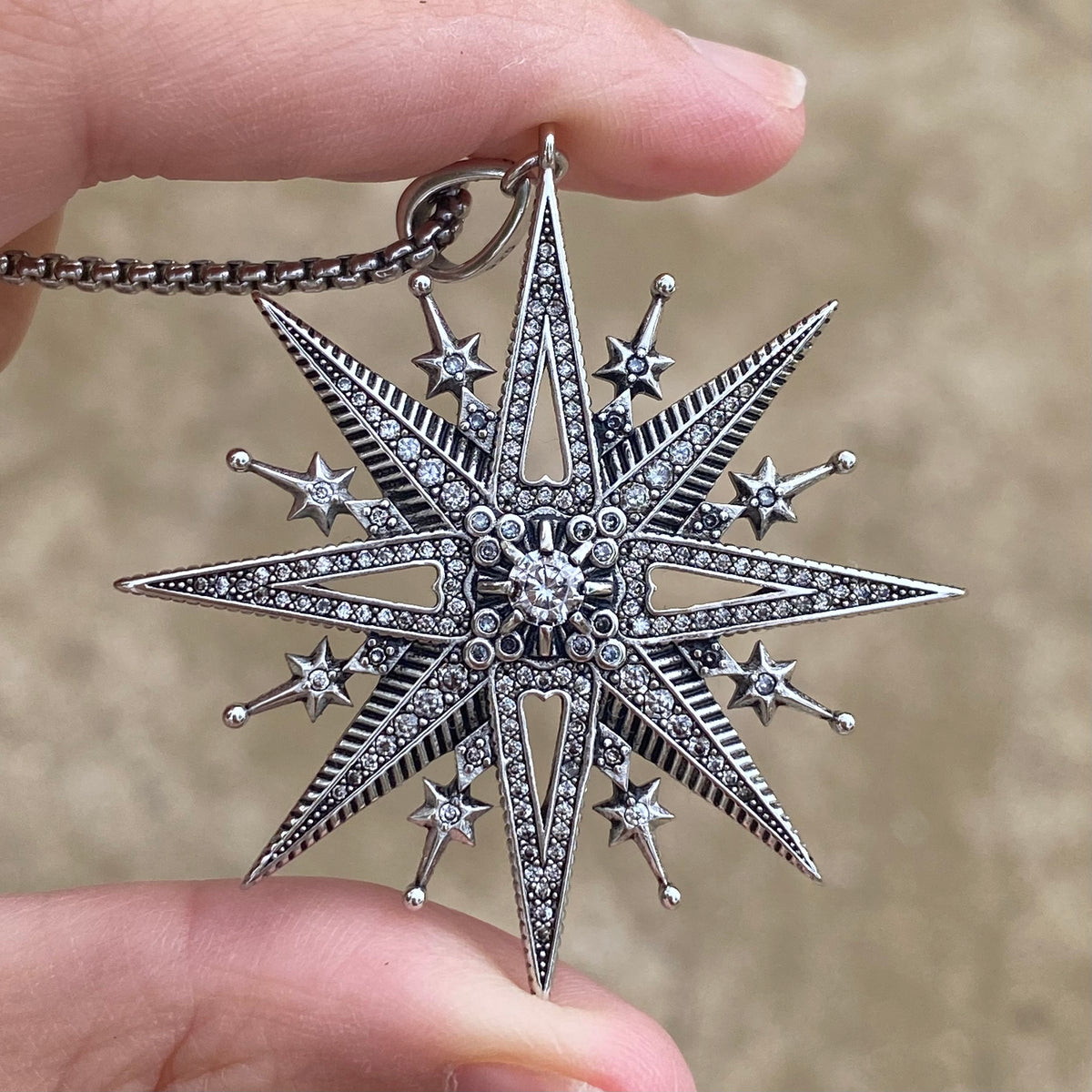 North Star Necklace (Silver)