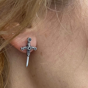 Valkyrie's Sword Earrings (Stud)