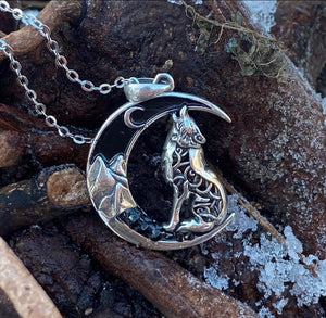 Howling Wolf Necklace