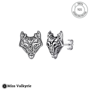 Wolf Earrings