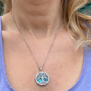 NEW! Turquoise Yggdrasil Necklace