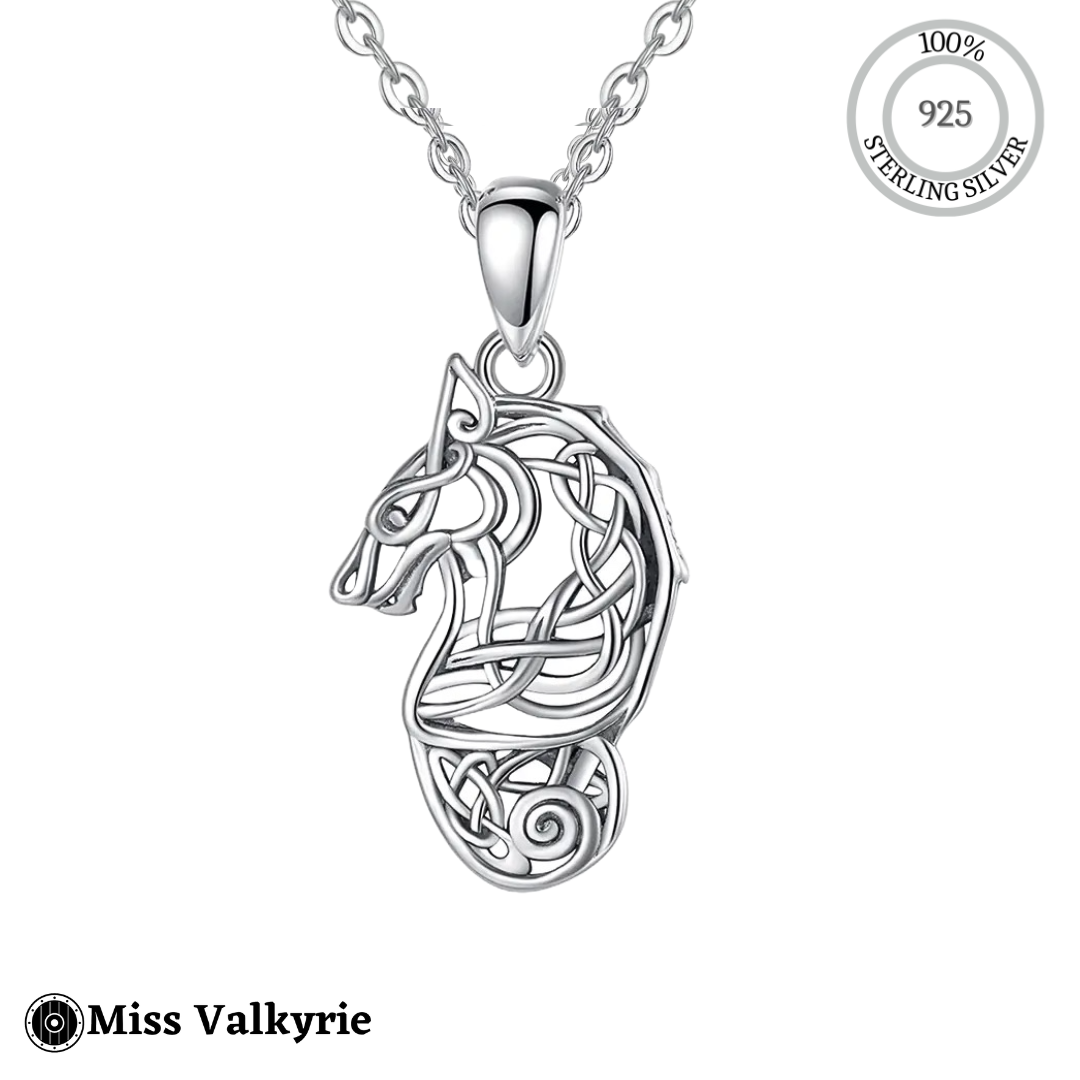 NEW! Celtic Wolf Necklace