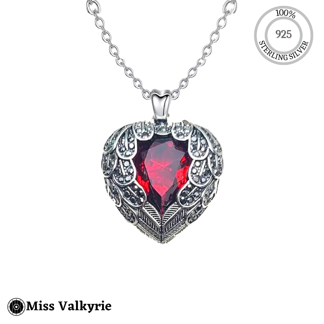 Valkyrie's Heart Necklace