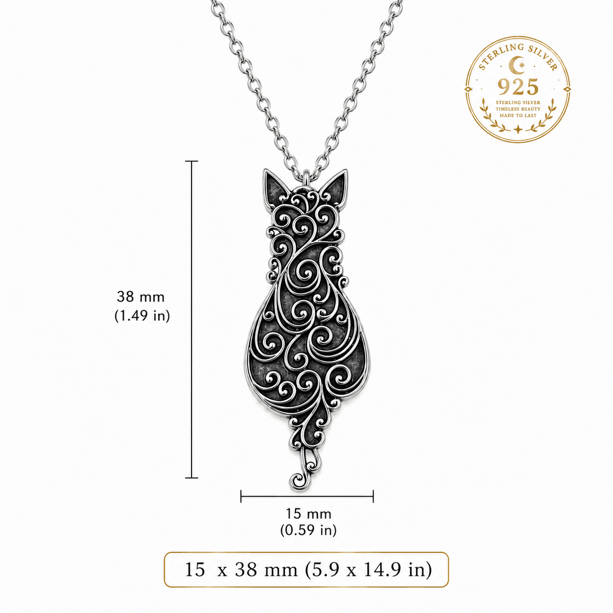 Mystical Cat Necklace