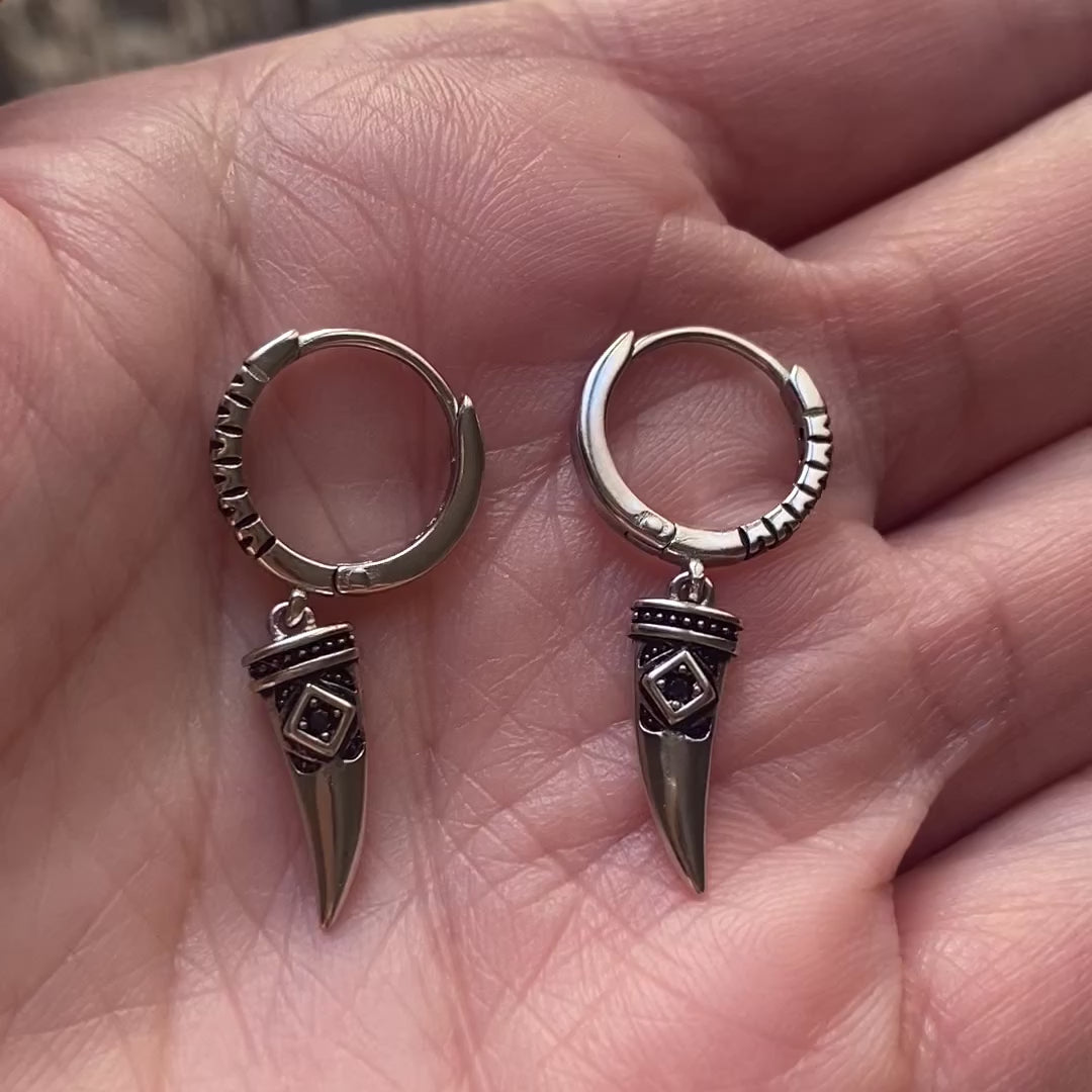 Wolf Tooth Earrings
