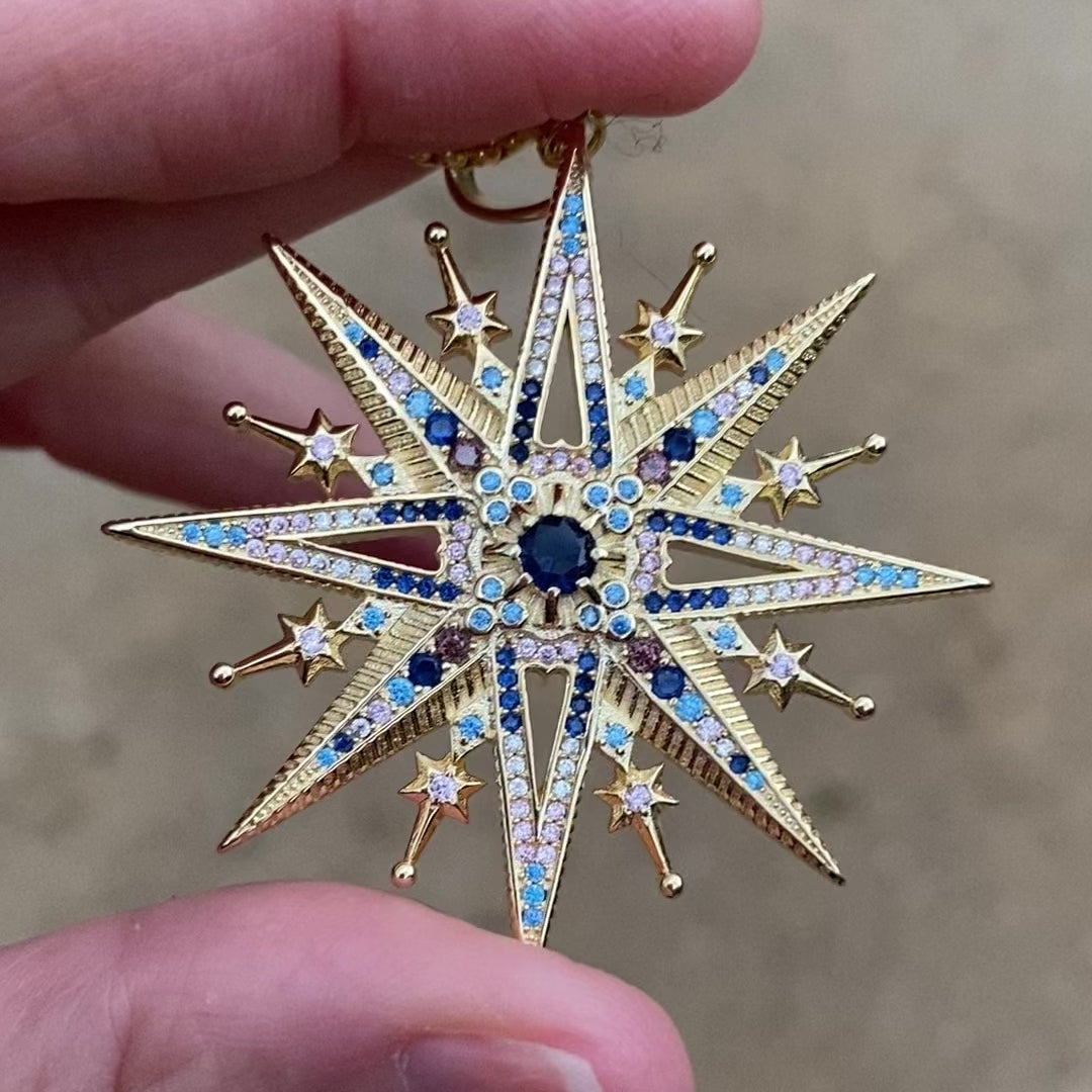 North Star Necklace (Gold)